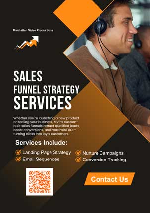 Sales Funnel Services by Manhattan Video Productions – Custom Funnels That Convert
